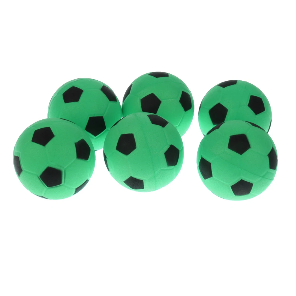 

12pcs/pack 6.3cm Soft Foam Bounce Football Balls Children Party Favors