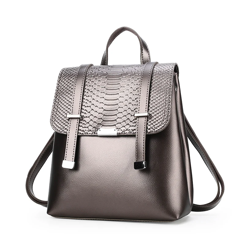 

2021 New Backpack Women High Quality Leather Backpack Large Capacity Travel Backpack Fashion School Bags Shoulder Bags Mochila