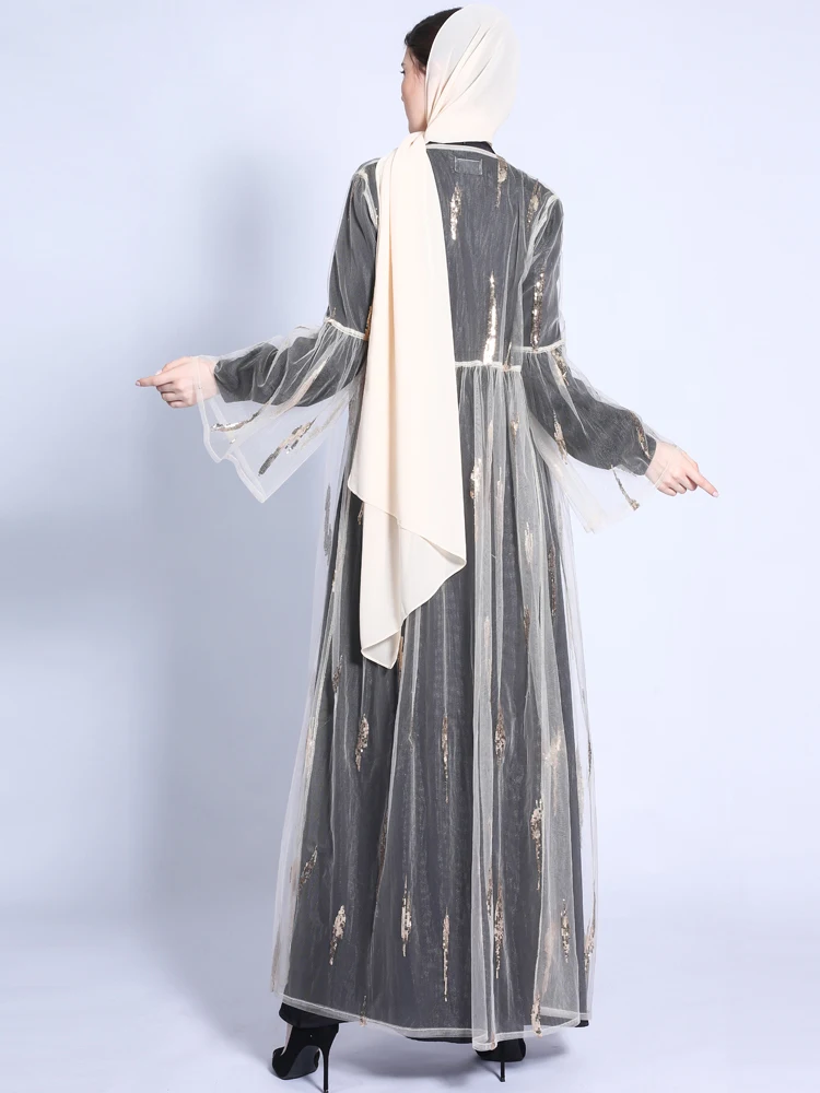 Women Plain Open Abaya Dubai Kimono Cardigan Muslim Clothes Product Moslem Dress Kaftan Caftan Islam Clothing De Mode Femm Abaya