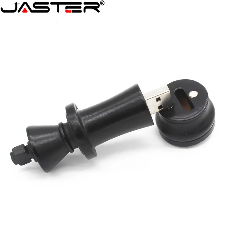 Лидер продаж деревянный международный шахматный флэш-накопитель JASTER реальная