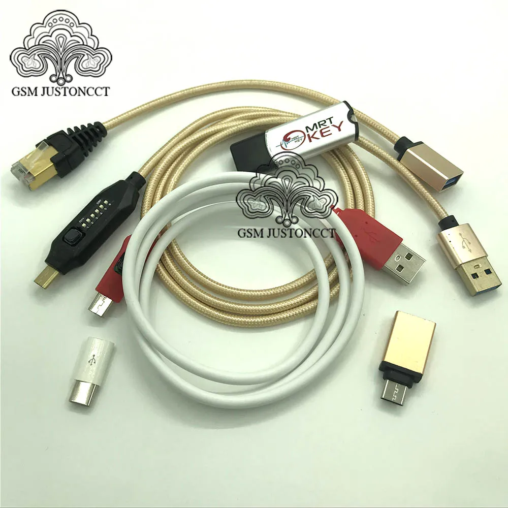 Оригинальный ключ mrt 2 dongle key с кабелем Edl + адаптер usb Type C для нового обновления huawei