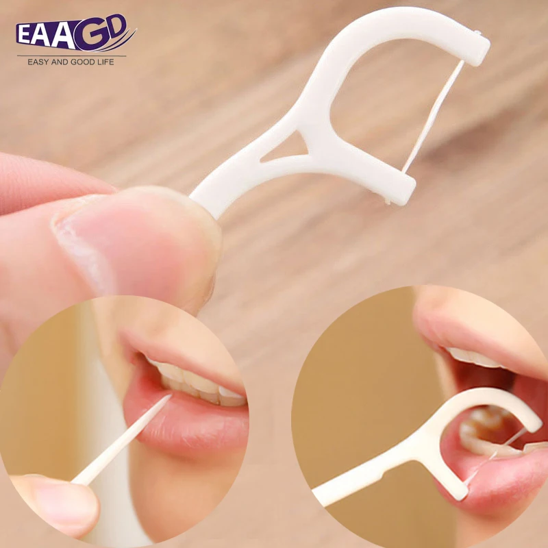 30 шт./компл. уход за зубами для чистки полости рта зубная нить межзубная щетка