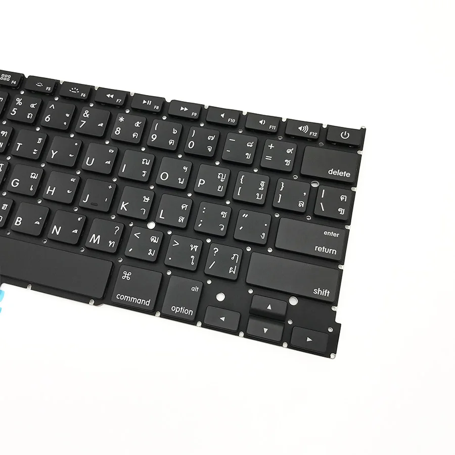 Новая тайская клавиатура из Таиланда с подсветкой для Macbook Pro Retina 13 дюймов A1502 2013