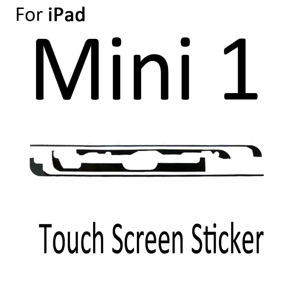 2 компл./лот для iPad Air Mini детей 1 3 4 5 2020 2019 3M клейкая лента рамка сенсорный экран