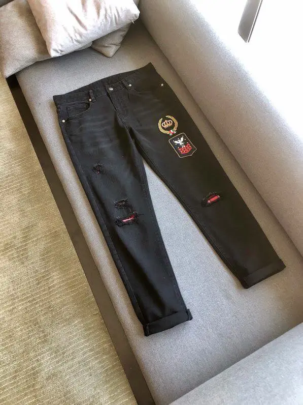 AH1266 модные мужские джинсы 2020 подиумный роскошный известный бренд Европейский