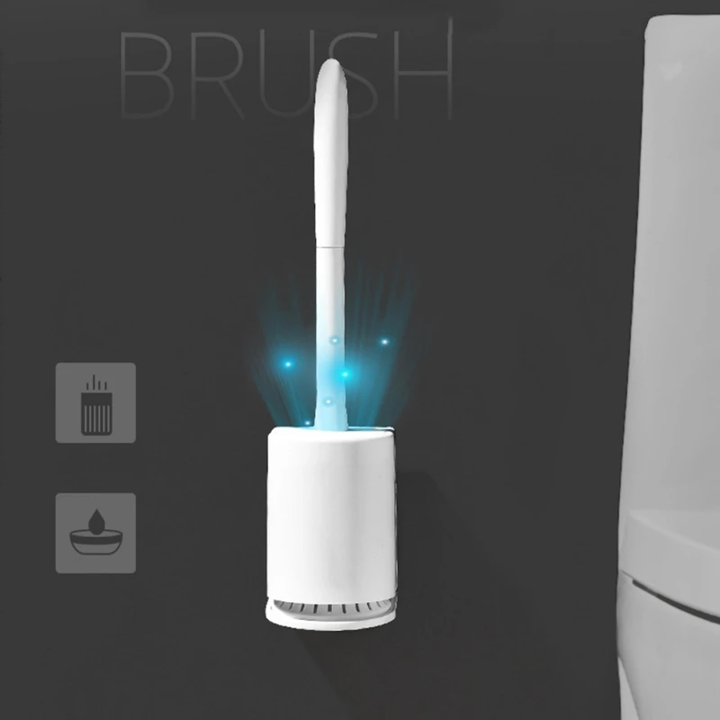 Щетка для унитаза без дырокол гигиенический душ бытовая щетка ванной| |