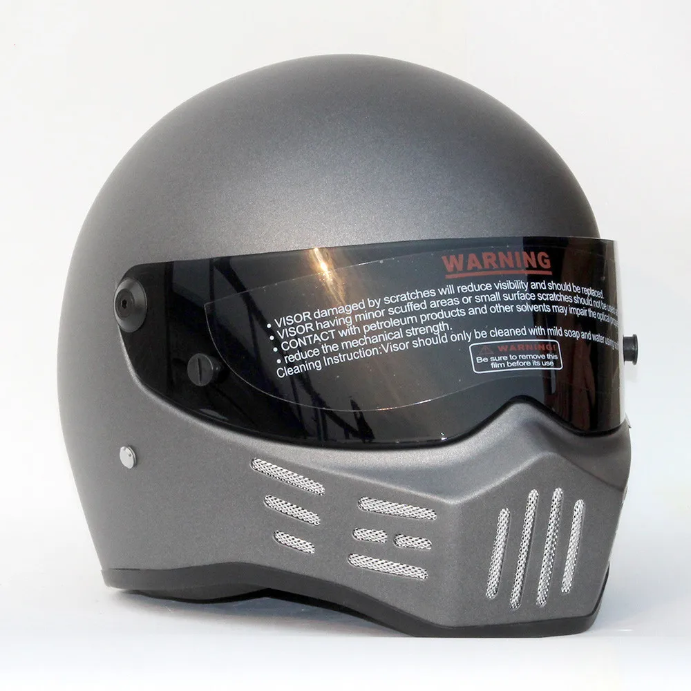 Мотоциклетный шлем из стеклопластика матовая защитная оболочка подходит для