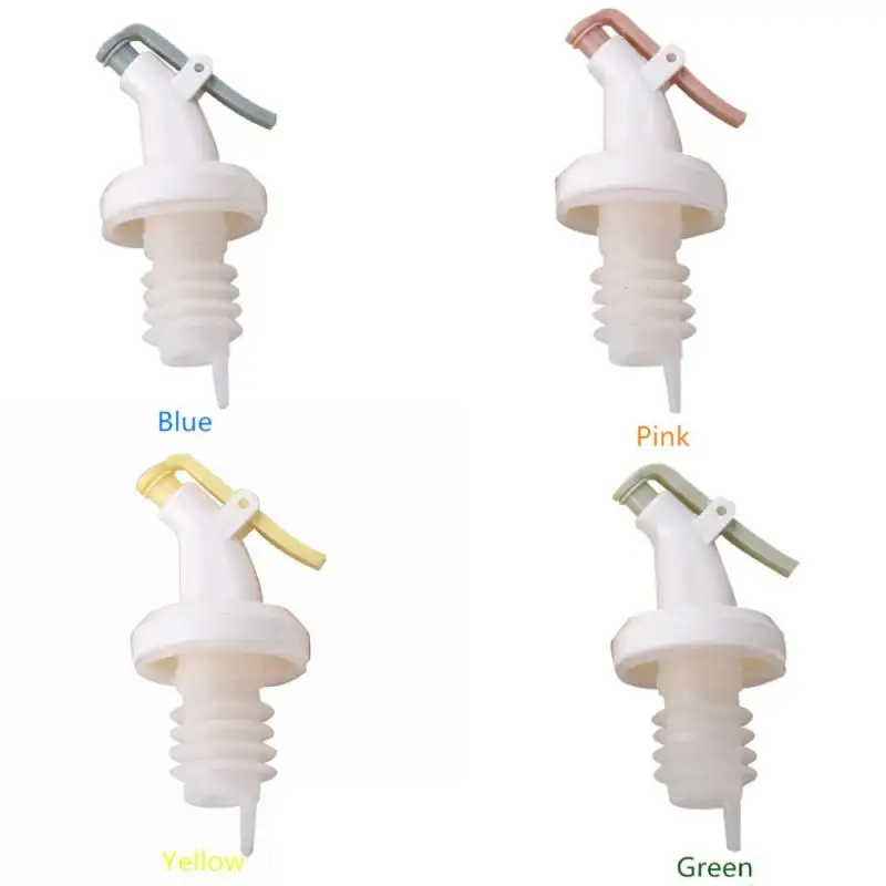 

Olive Oil Sprayer Liquor Dispenser Wine Pourers ABS Lock Wine Pourers Flip Top Drink Wine Stopper Leak-proof Nozzle Kitchen Tool