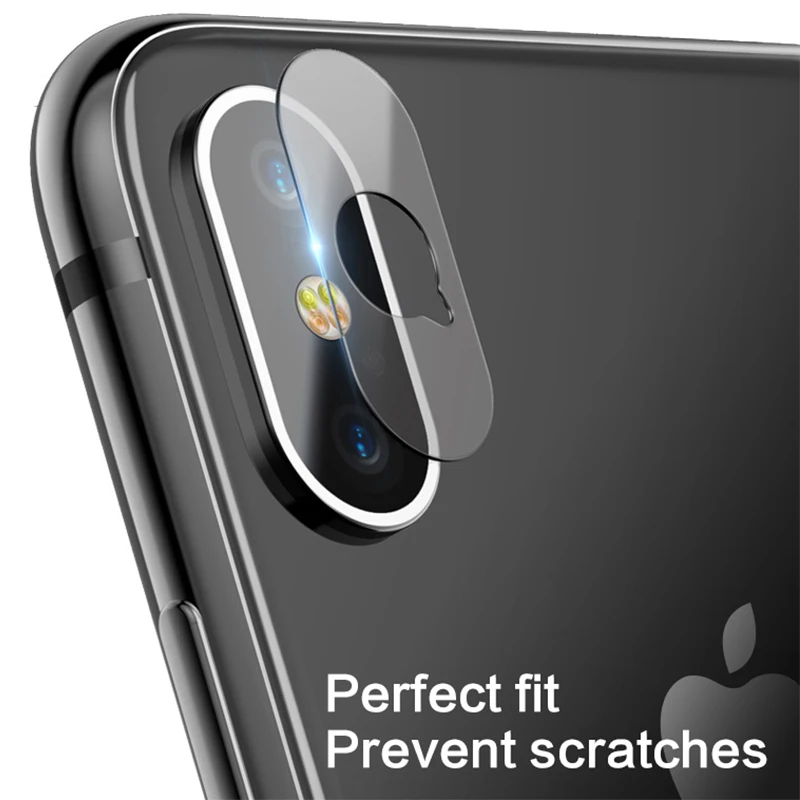 2 шт.! Стекло для объектива телефона iPhone X XR XS 11 Pro Max 9H жесткий закаленное защитное