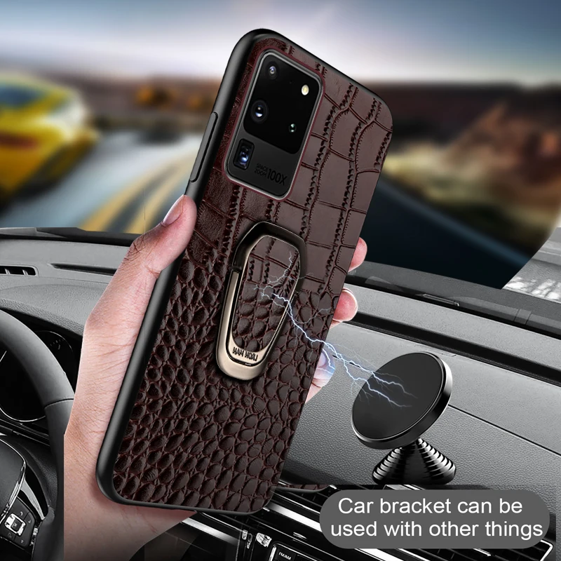 IKOLE чехол из натуральной кожи высокого качества для Samsung Galaxy S20 Ultra S10 S9 Note 8 9 Note10