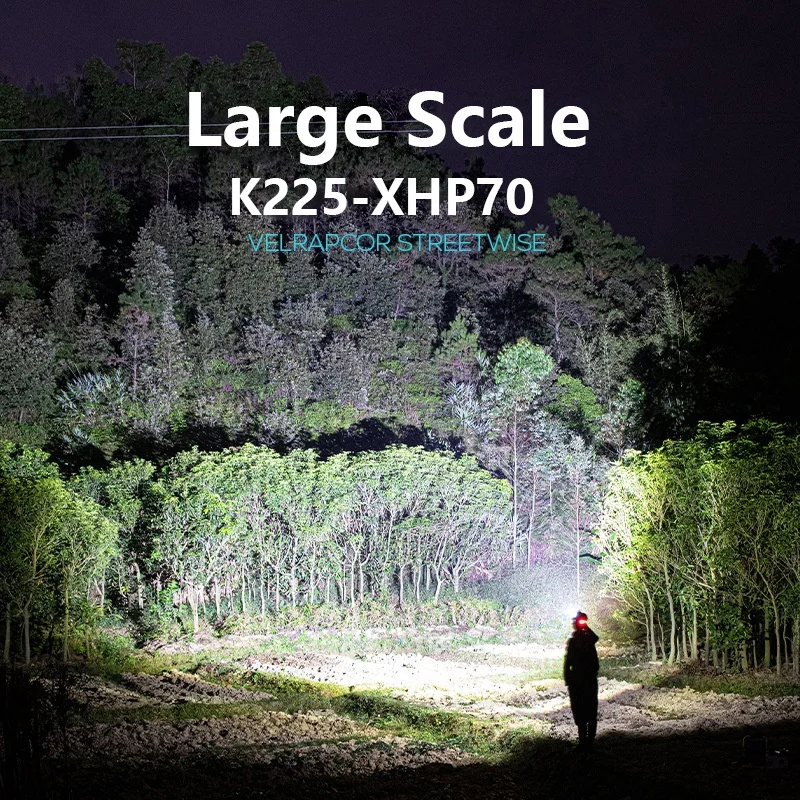 Фонарь налобный светодиодный с датчиком яркости 18650 лм | Лампы и освещение