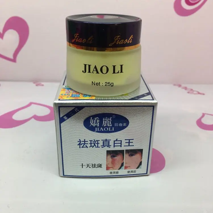 Высококачественный Отбеливающий Крем Jiaoli для лица против веснушек и пятен уход