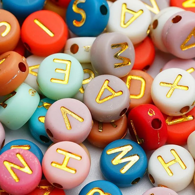 Бусины алфавита для изготовления ювелирных изделий ручной работы аксессуары