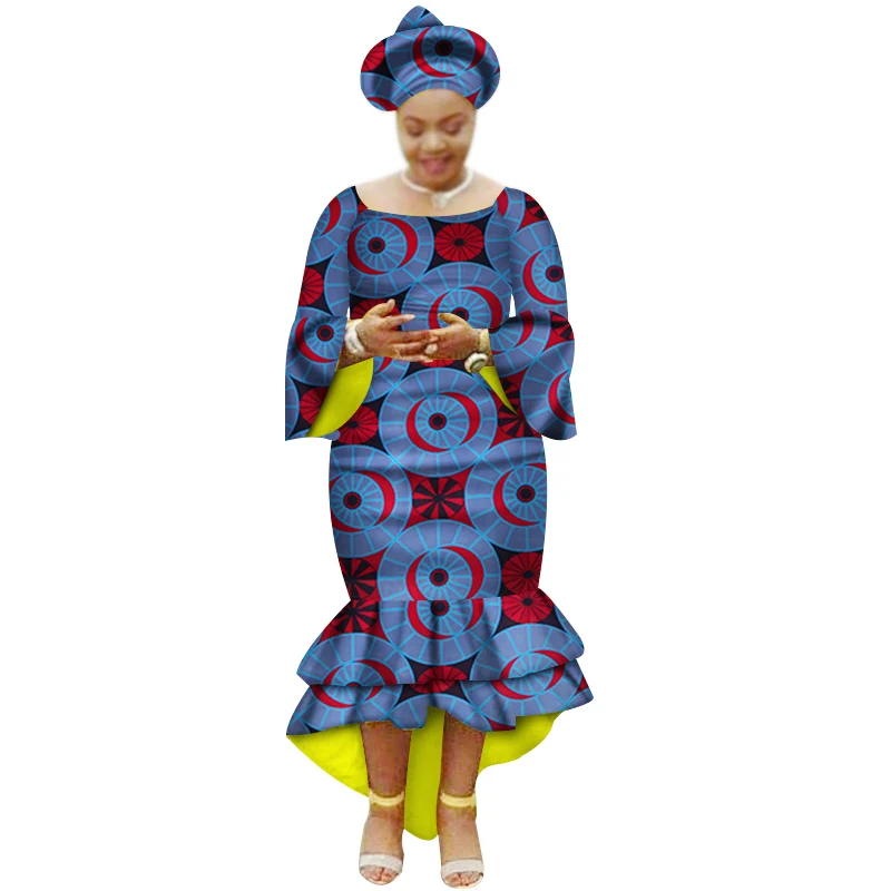 plus size women clothing Maxi Dress Dashiki african dresses for women in african clothing cotton party dress 4xl other WY3187