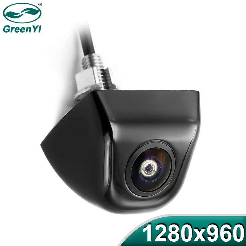 GreenYi AHD 1280*960P Автомобильная камера 170 градусов объектив рыбий глаз звездный свет ночное видение HD камера заднего вида для автомобиля