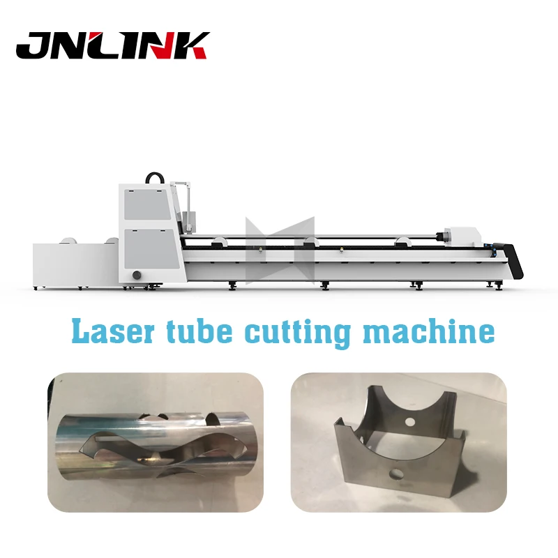 Jnlink 2019 волоконно лазерная машина для резки металлических труб ЧПУ новое