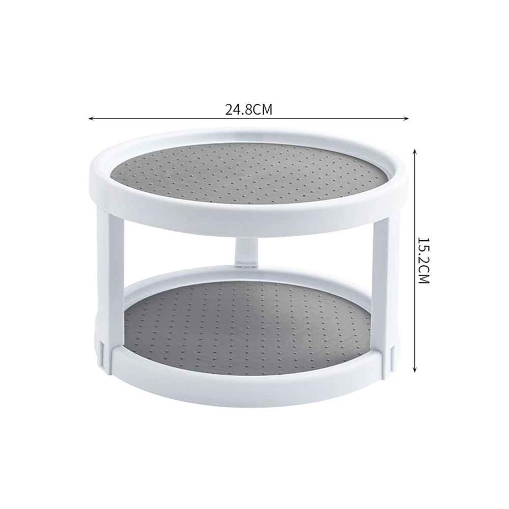 Вращающийся настольный кухонный лоток для хранения Многофункциональный