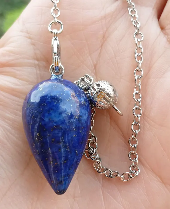 Аметист Роза кварт Лапис тигровый глаз Опал подвеска Маятник драгоценные камни