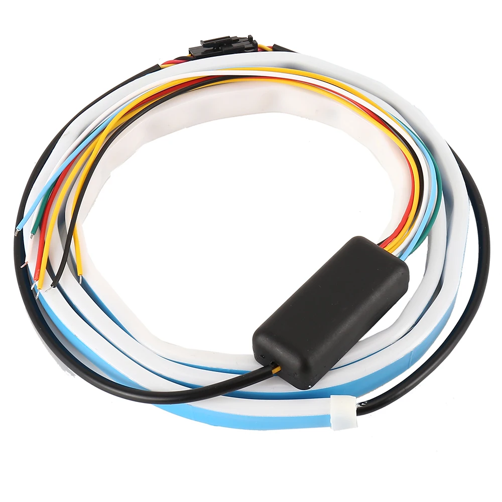 

7500K Car Sequential LED Strip Turn Signal Indicator DRL Daytime Running Light Turn Signal Brake Flow Lights Turn signal Lights