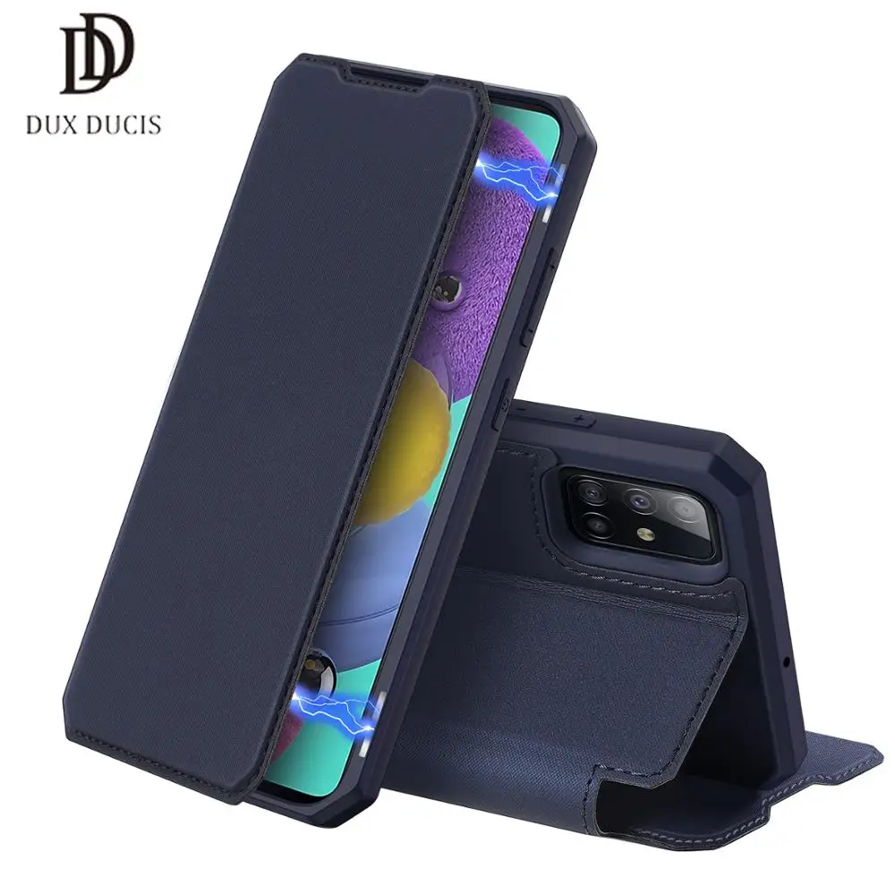Роскошный откидной кожаный чехол-кошелек DUX для Samsung Galaxy S20 Ultral Note 20 FE A51 A81 A42 A31 A21S 10