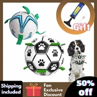 dog football interactive toy with grab waterproof suitable outdoor park swimming pool dog training football pet supplies 2021