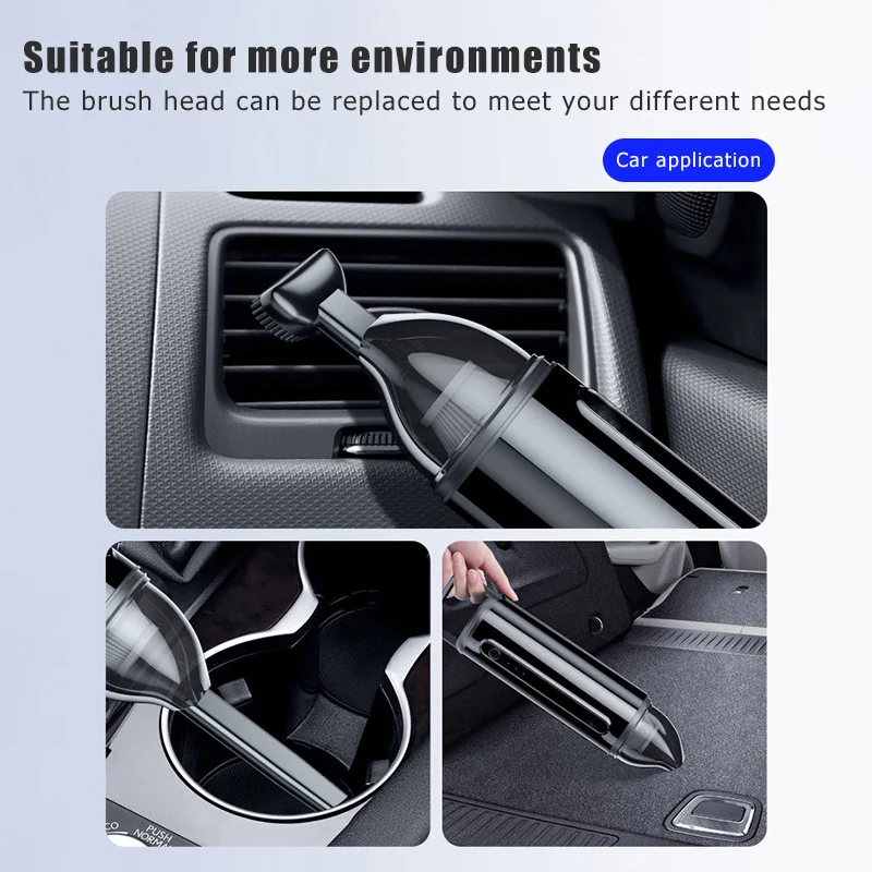 Car Vacuum Cleaner 8000Pa Cordless Handheld Mini Interior &amp Home Computer Cleaning Wireless Auto | Автомобили и мотоциклы