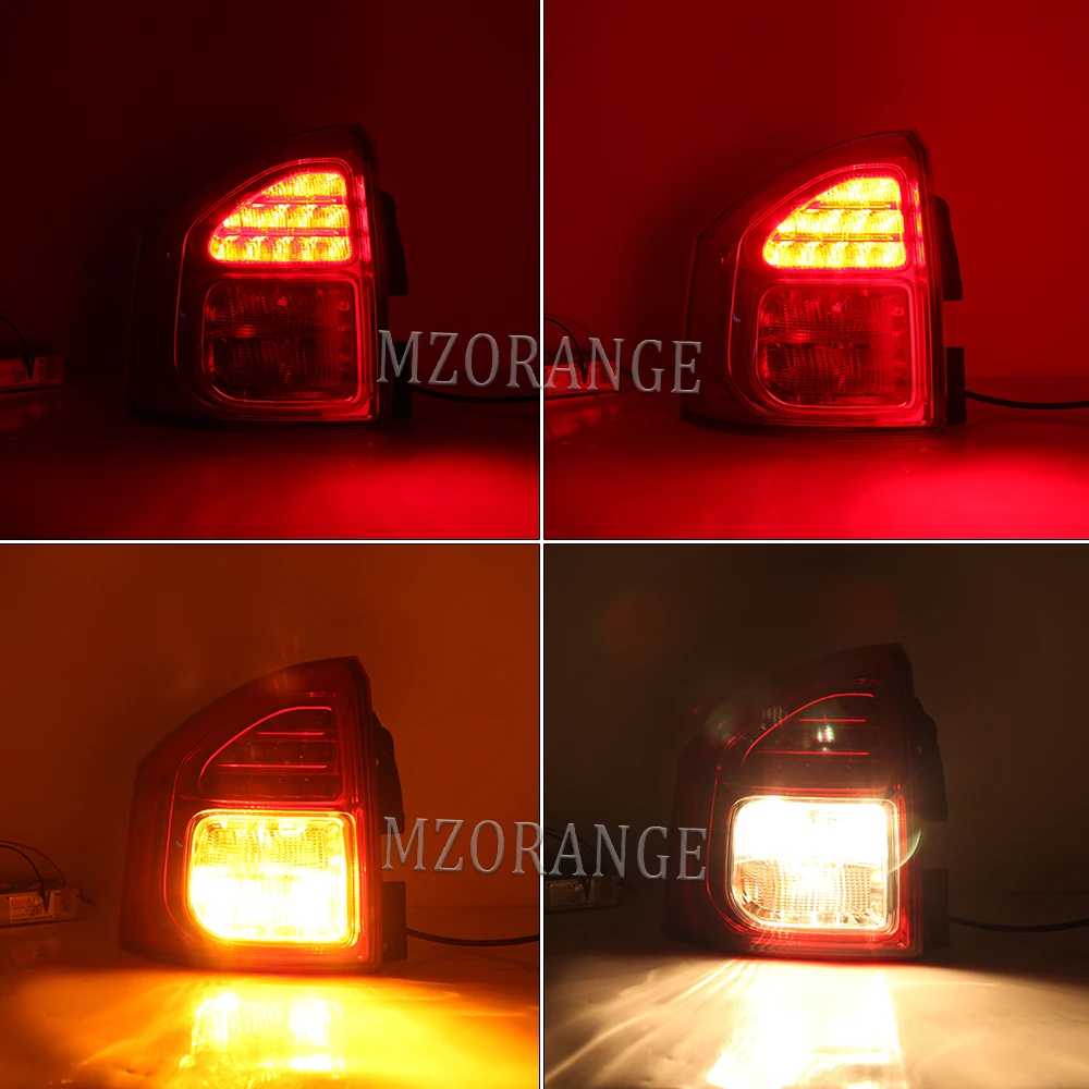 MZORANGE Tail светильник для Jeep Compass 2011 2014 задние тормоза хвост s сигнала поворота