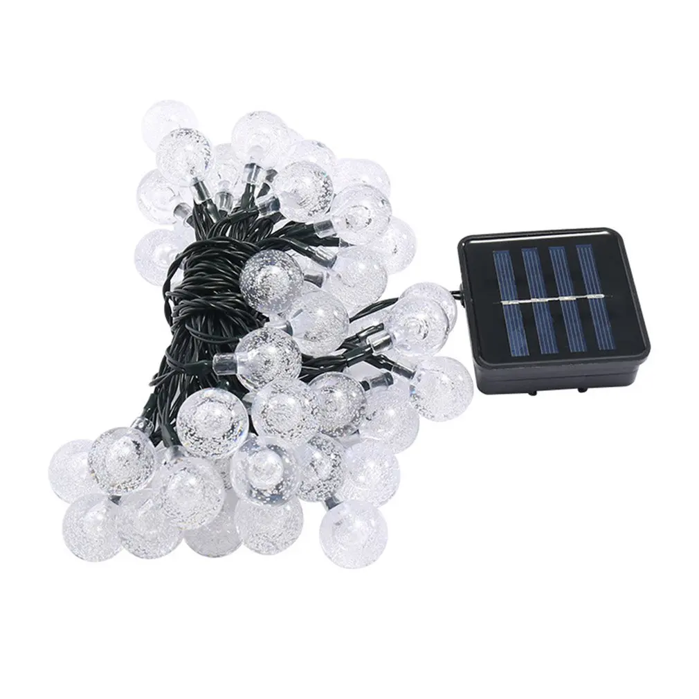 

Outdoor Waterproof Solar Bubble Ball Light String Garden Decoration Light 12 Meters 100 Lights Garden Decoration