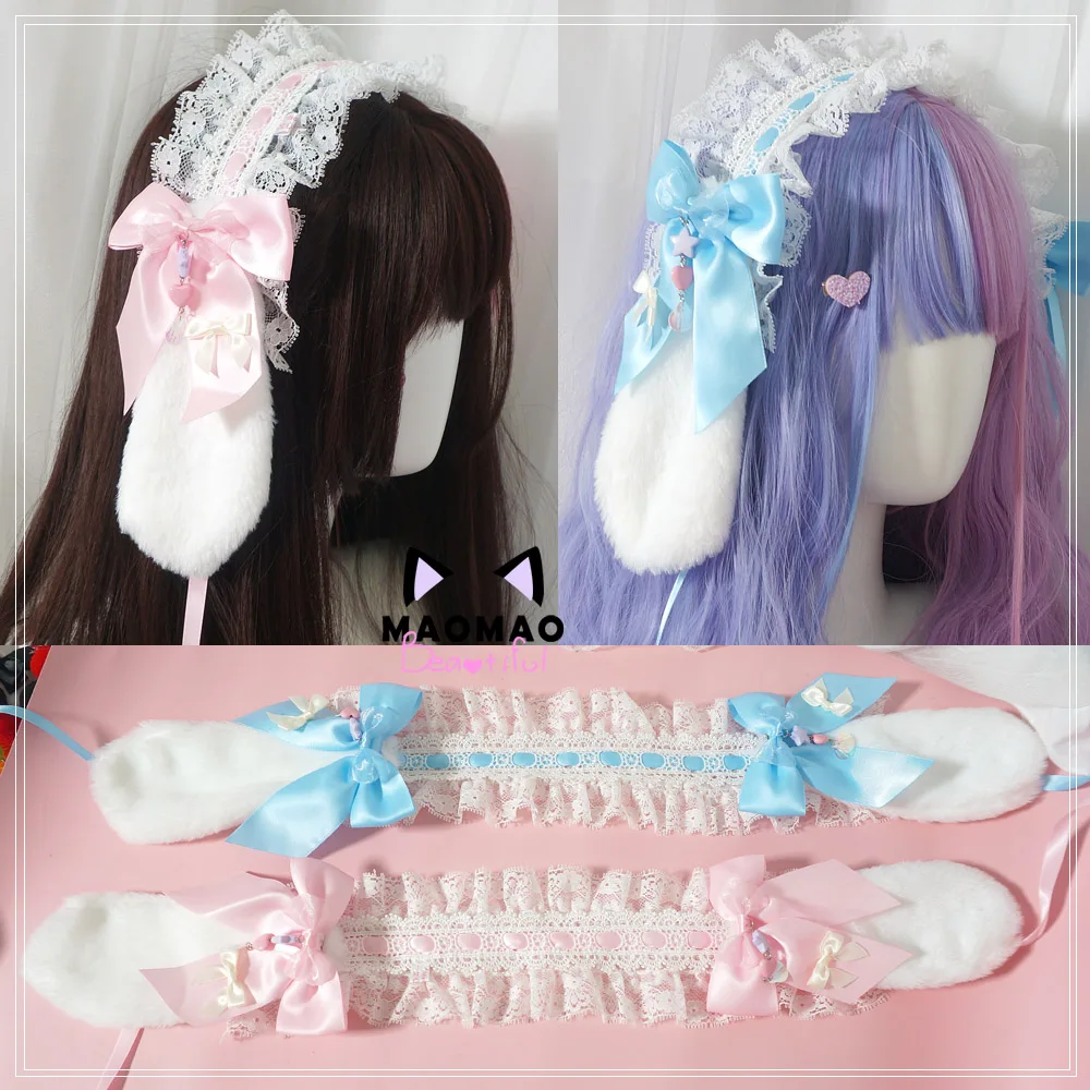 

Removable soft sister lop lolita hair band hair accessories bow hair hoop lo Mother Japanese