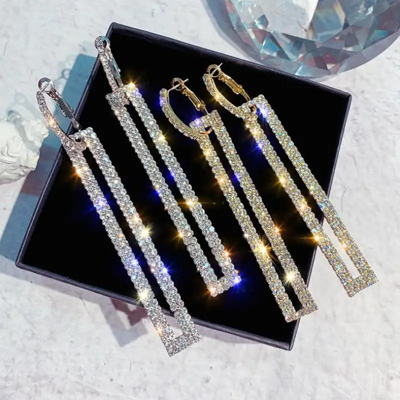 Корейский оригинальный дизайн супервспышка бриллиантовая Геометрическая