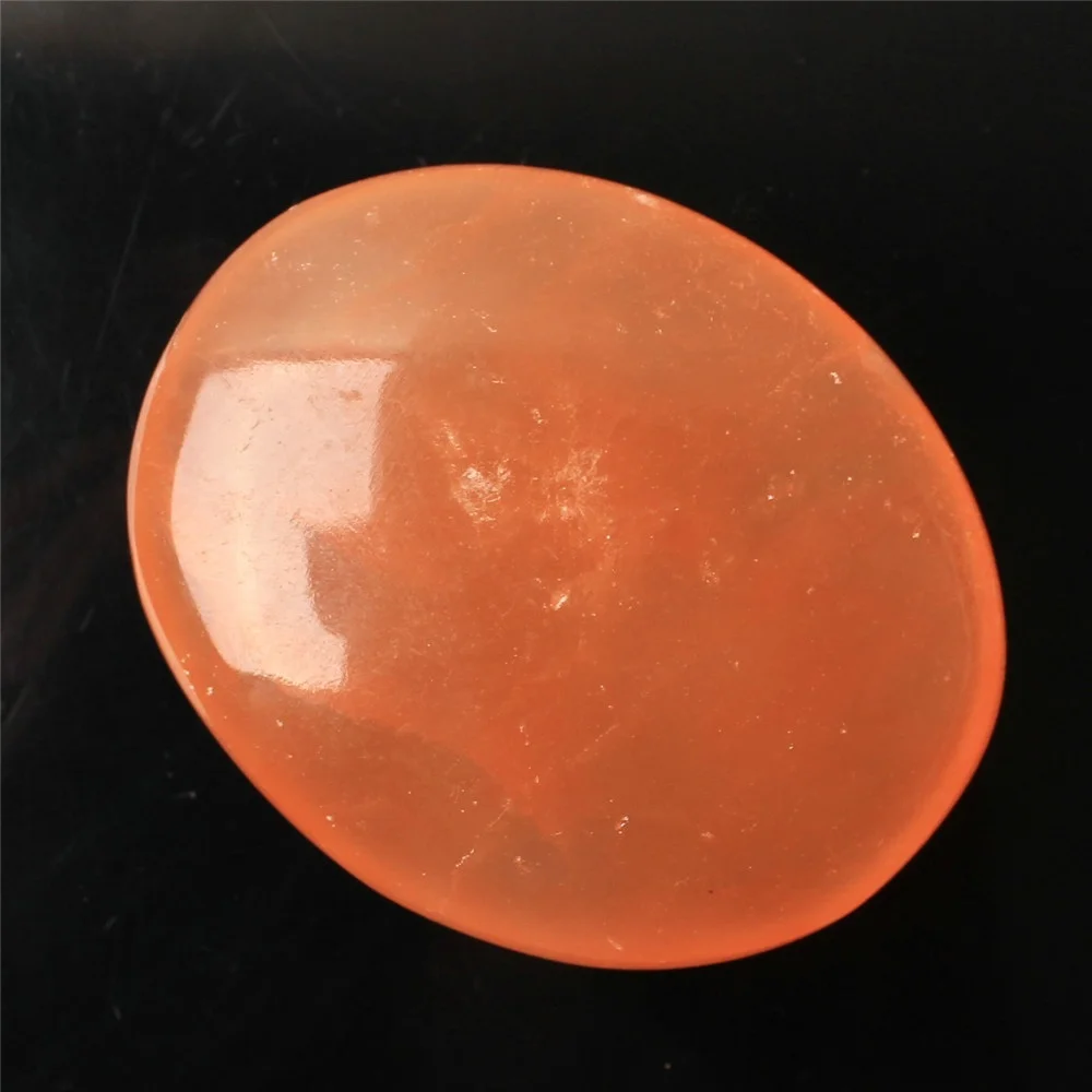 Фигурка в форме ладони из оранжевого кварца селенита релаксация Исцеление Рейки