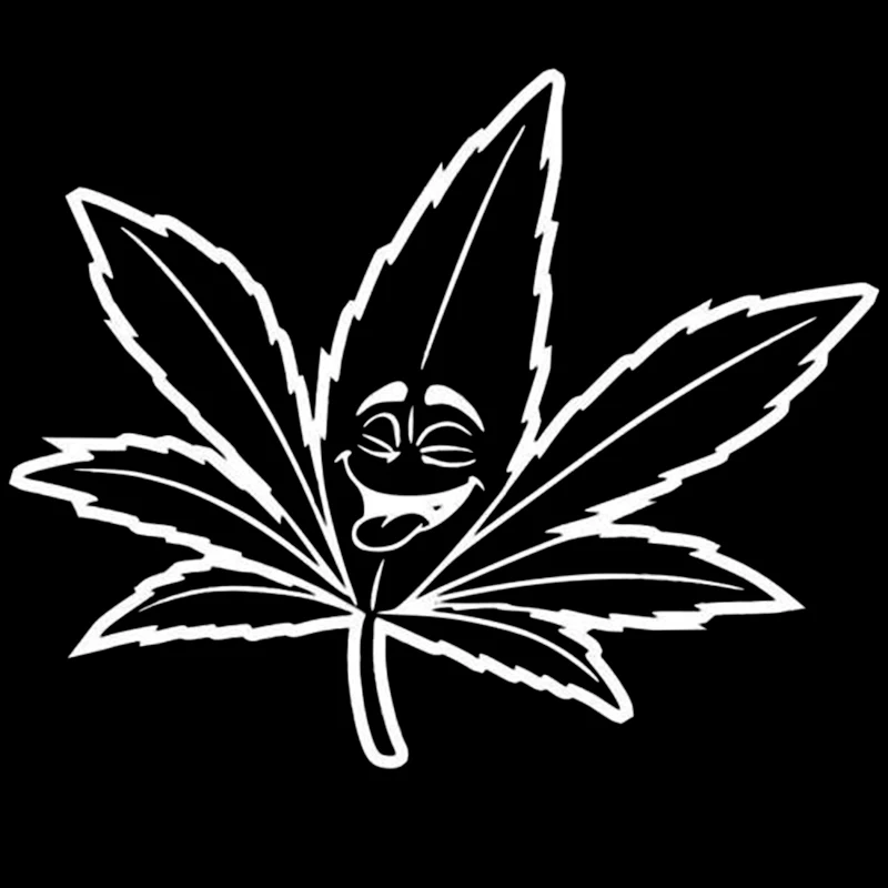 Pot листовая Наклейка Wall Car Marjua Weed Canabs Rasta Decor стикер в стиле хиппи|hippie stickers|car decoration