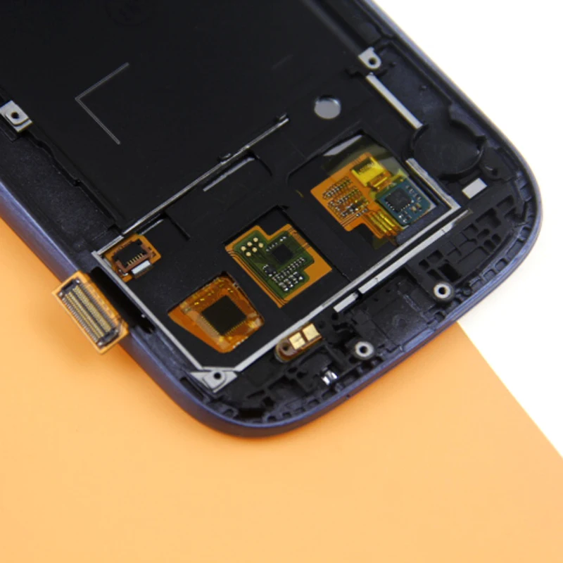 ЖК-экран S3 для SAMSUNG Galaxy i9300 сменный дигитайзер сенсорного экрана с рамкой |