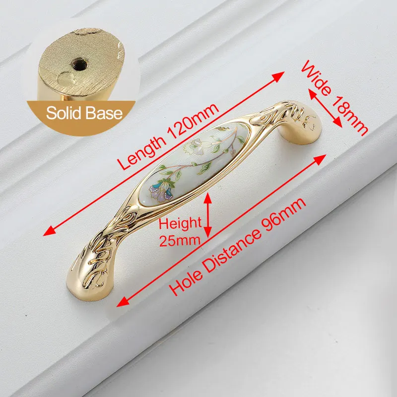 

NAIERDI 10 шт. антикварные керамические ручки для шкафа, китайские винтажные ручки для ящиков, дверные ручки для шкафа, европейская мебельная ручка