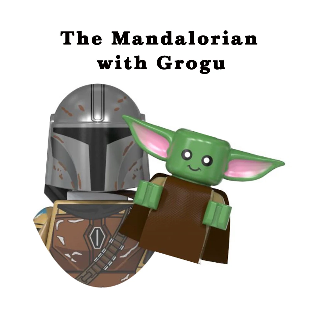 Строительные блоки Din джарин мандалор командировка пас визла Бо-Катан Джанго