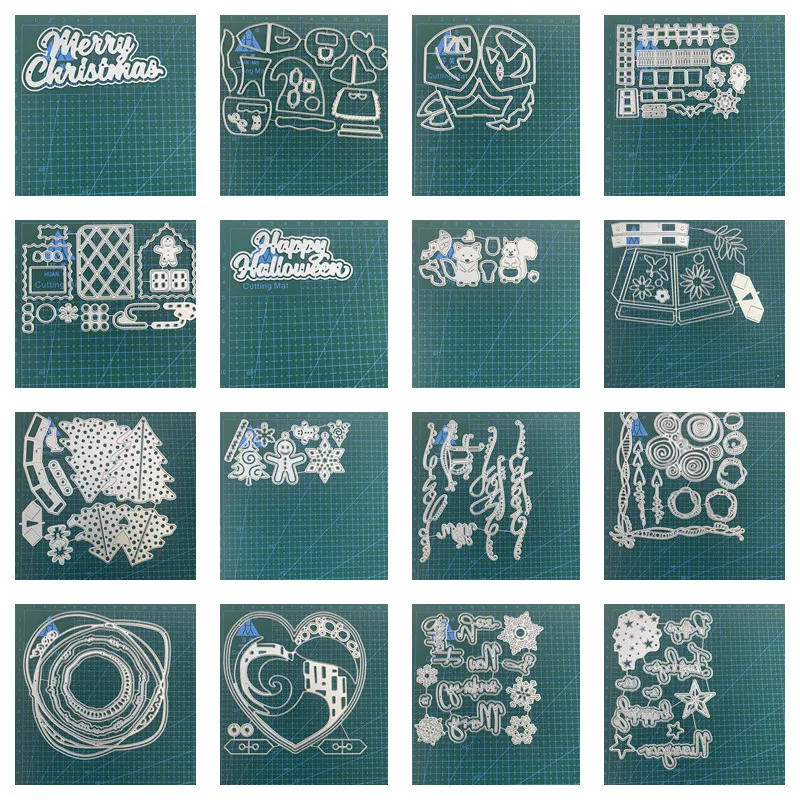 

Metal Cutting Dies For Scrapbooking Card Stencil Cut Die For Diy Handmade Card Crafts Christmas New Arrival No Clear Stamps 2022