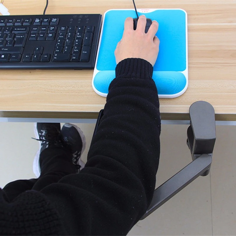 Эргономичный 3D-коврик для мыши из металлического сплава, подставка под запястье, игровой коврик для мыши, настольная подставка для рук, для любителей компьютерных игр