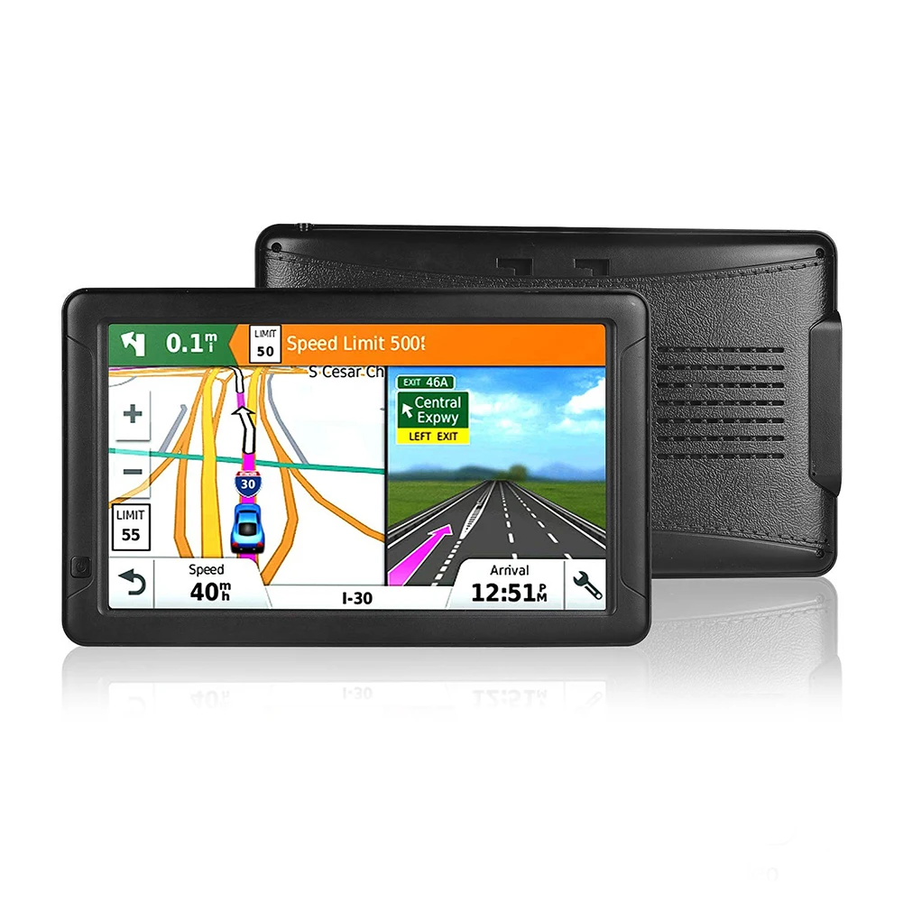 Автомобильная GPS навигация T19 универсальная 9 дюймовая автомобильная высокой