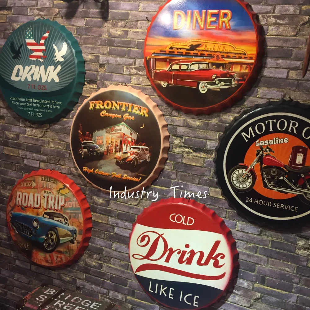 Большая жестяная табличка с логотипом FRONTIER винтажная металлическая настенная