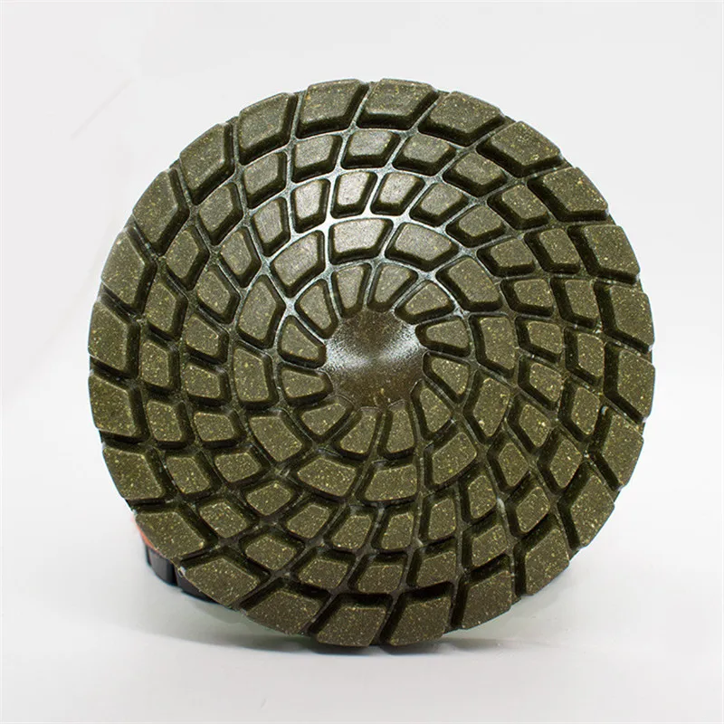 Бриллиант из смолы 3-ступенчатое шлифовальный круг для резки камня 6 мм толщиной