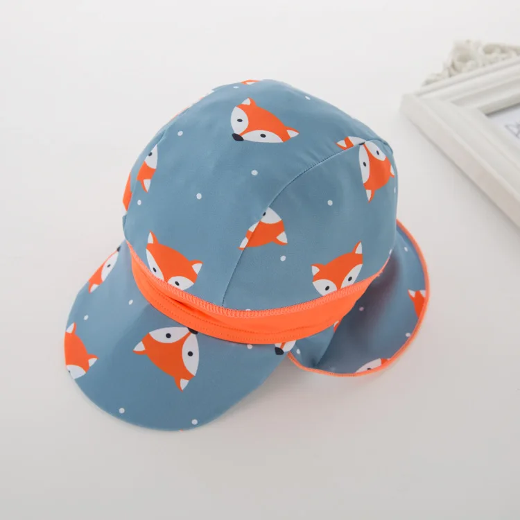 Купальники из двух частей для маленьких мальчиков купальники с лисьим рисунком