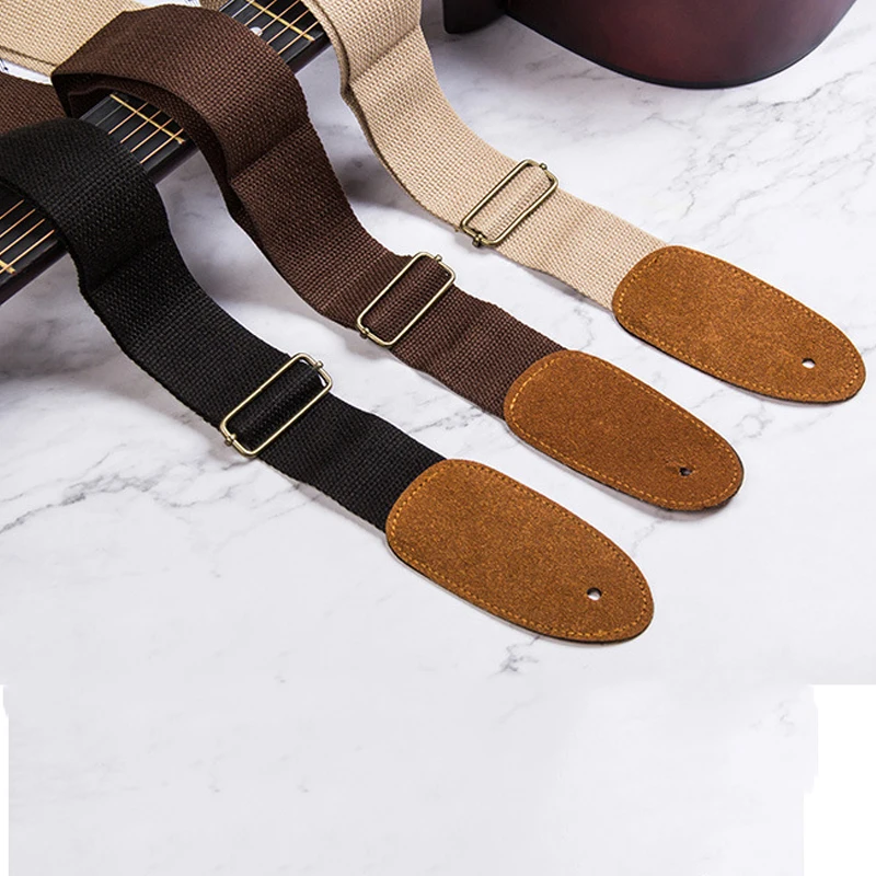 

Cotton durable acoustic guitar strap electric classical guitar shoulder strap guitar accessories guitar belts