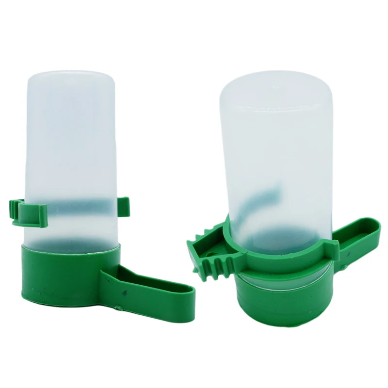 

3Pcs 12cm Bird Water Feeder Dispenser Bottle Drinking Cup Bowls Automatic Drinking Fountain for Birds Parrot lovebird Cockatiel