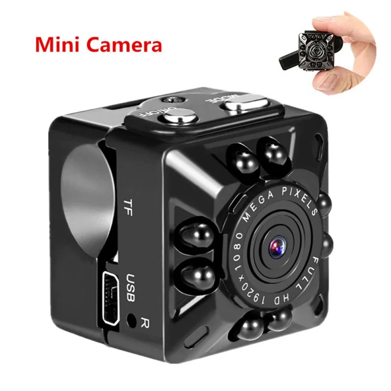 SQ10 мини камера HD 1080P датчик ночного видения Видеокамера движения DVR микро Спорт DV