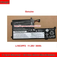 genuine l18c3pf2 battery for lenovo ideapad l340 l340 15iwl l340 17api l340 17iwl 11 25v 36wh