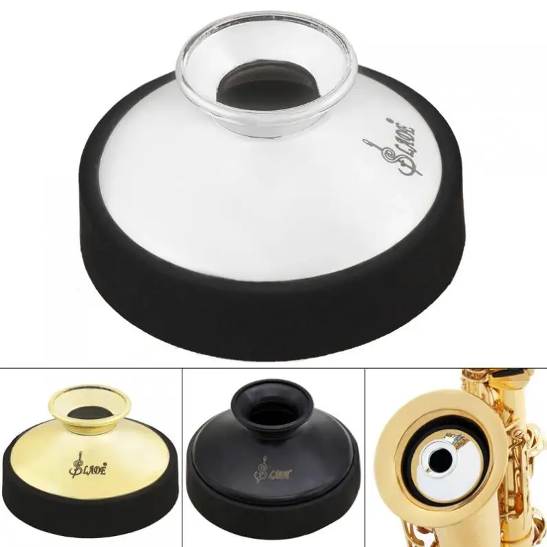 ABS Sax Бесшумный демпфер глушитель для альт саксофона