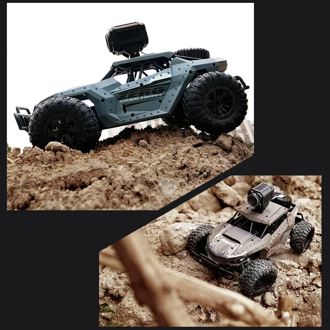 Rowsfire 1:16 2,4G 25 км/ч высокоскоростной Радиоуправляемый внедорожник Дрифт автомобиль монстр грузовик RC альпинистский автомобиль с wifi 720P HD камерой