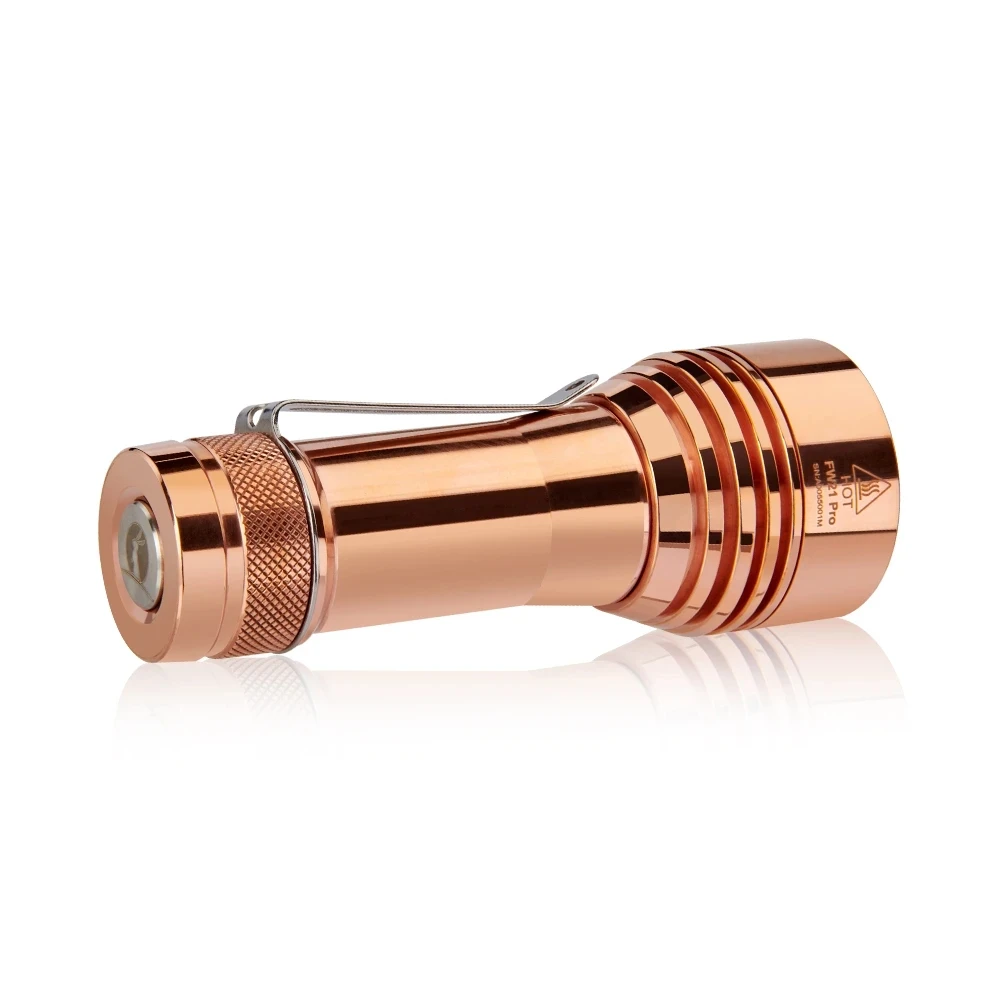 Lumintop FW21 PRO медный фонарик холодный белый 3 * XHP50.2 светодиоды макс. 10000 люмен луч