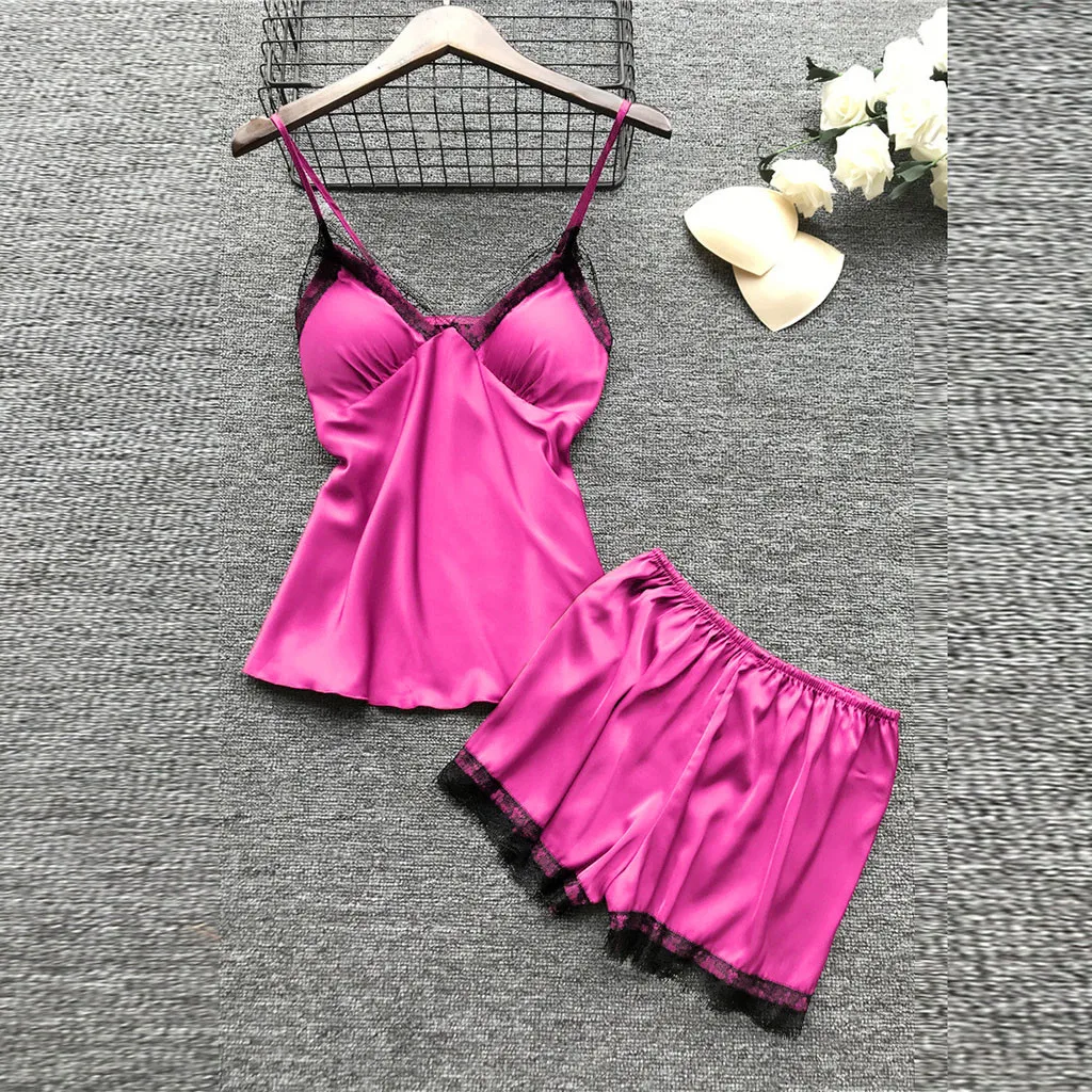 Женские пижамные комплекты 2021 атласная пижама шелковая из 4 предметов на тонких