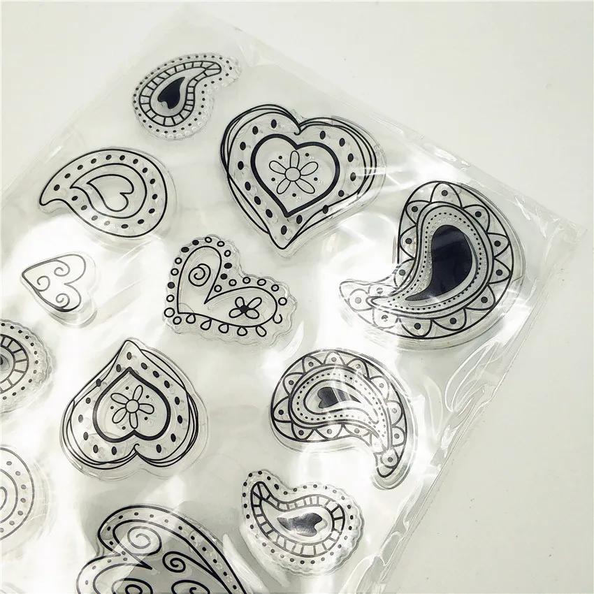 11*16cm Magic of love Transparent Clear Stamps / Silicone Seals Roller Stamp for DIY scrapbooking photo album/Card Making | Дом и сад